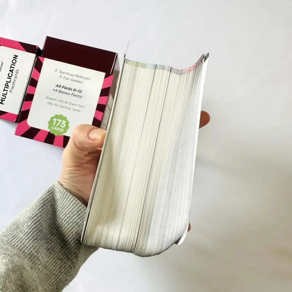 NWOT Think Tank Scholar Multiplication Flashcards 173 Card Set